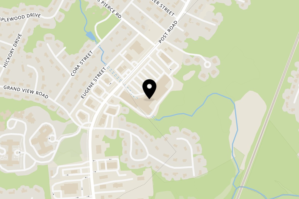 Map showing the location of Taste Buds Kitchen Providence – East Greenwich on 5600 Post Rd in East Greenwich